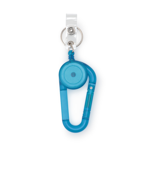 リール付きカラフルカラビナ