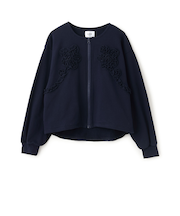 【リンク/防汚】フリルモチーフハオリ