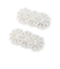 レースフラワーヘアクリップ2P/L