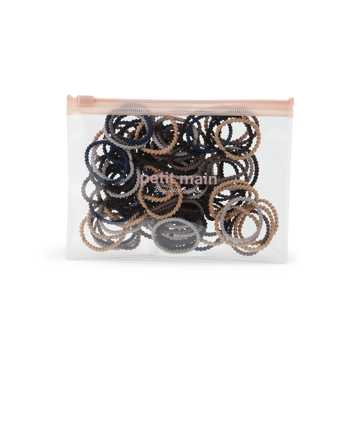 ポーチ入りヘアゴムセット/L