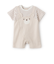 くま耳サロペットカバーオール