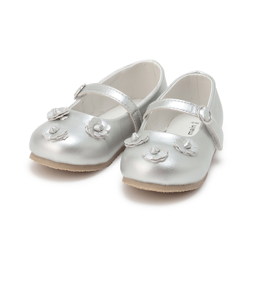 フラワーパンプス