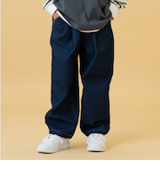 デニムタックバルーンパンツ