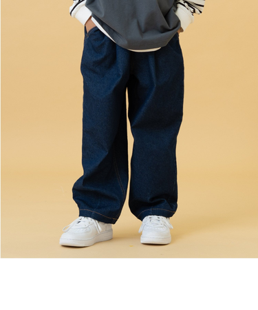 デニムタックバルーンパンツ