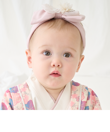 和風リボンヘアバンド