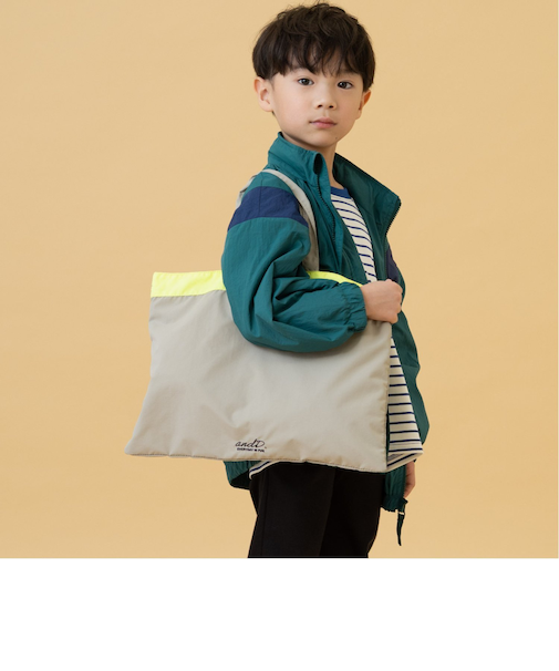 【撥水】リバーシブルバイカラーレッスントート