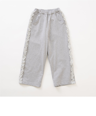 サイドガラフリルスウェットパンツ