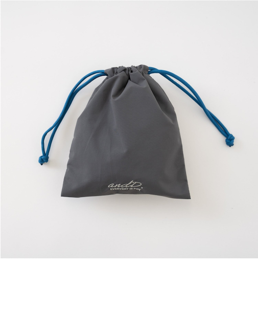 【撥水】バイカラー巾着