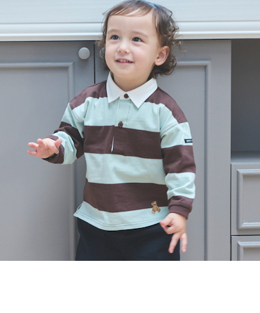 【リンク】ボーダーラガー長袖Tシャツ