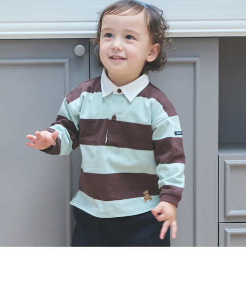 【リンク】ボーダーラガー長袖Tシャツ