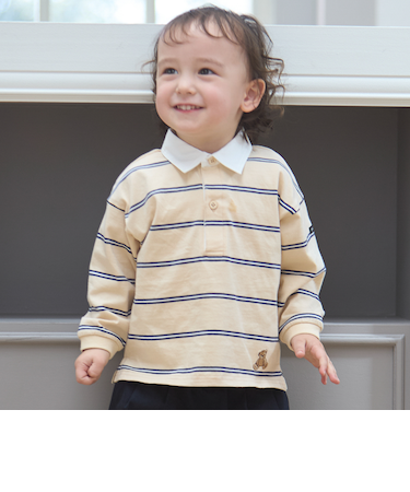 【リンク】ボーダーラガー長袖Tシャツ