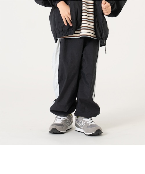 撥水】配色ラインジョガーパンツ｜プティマインの通販｜&mall（アンド