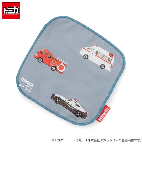 TOMICA】タオルハンカチ｜プティマインの通販｜&mall（アンドモール