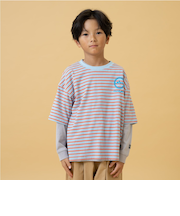 【2Pセット】3WAYプリントTシャツ