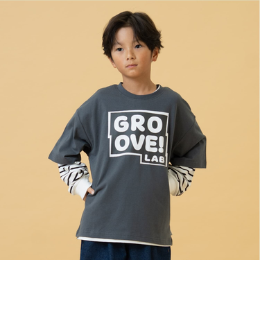 【2Pセット】3WAYプリントTシャツ