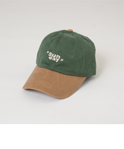 【Dセレクト】SUNDAY配色キャップ