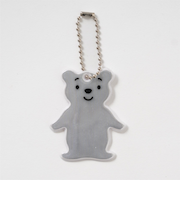 ピカッとあんしんクマリフレクターチャーム