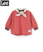 【Lee】バンダナ付きビッグシルエット長袖T