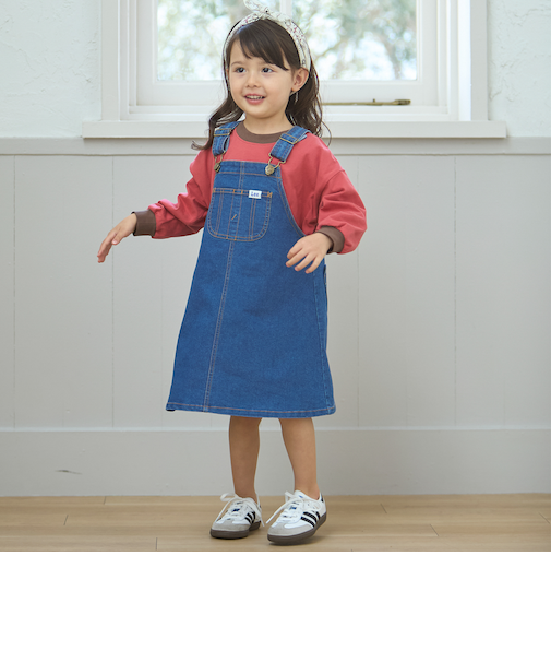 【Lee】サロペットスカート