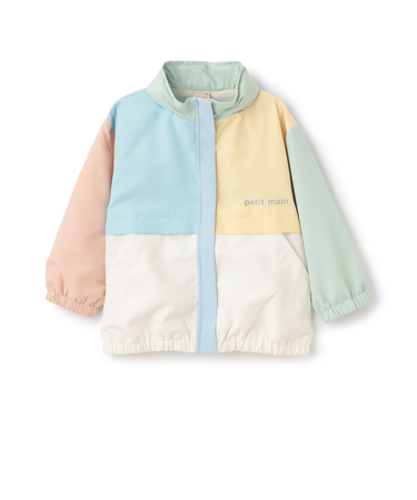 【撥水加工】配色ウィンブレ