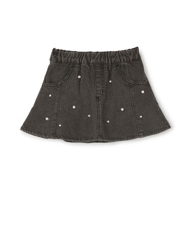 パールデニムフレアスカパン