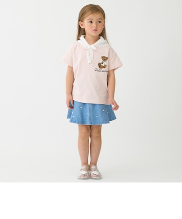 パールデニムフレアスカパン