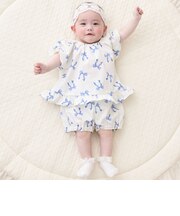 【リンク】リボン総柄セットアップ