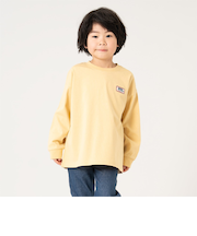 【綿100%】【365D】ワンポイントししゅうロンT