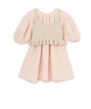 【リンク】レースワンピースビスチェセット