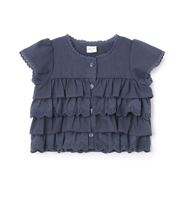 レースフリルトップス