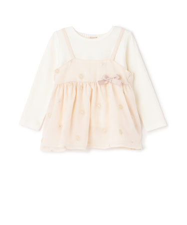 【リンク】花刺しゅうチュニックセット