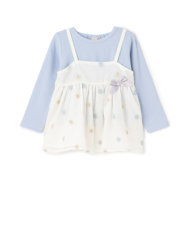 【リンク】花刺しゅうチュニックセット