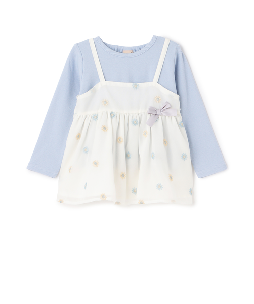 【リンク】花刺しゅうチュニックセット