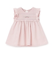 【リンク】いちご刺しゅうシャーリングチュニック