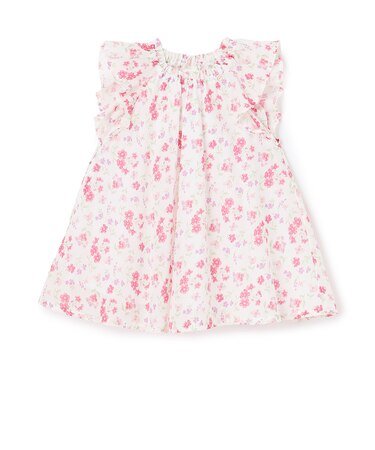 【リンク】花柄Aラインワンピース