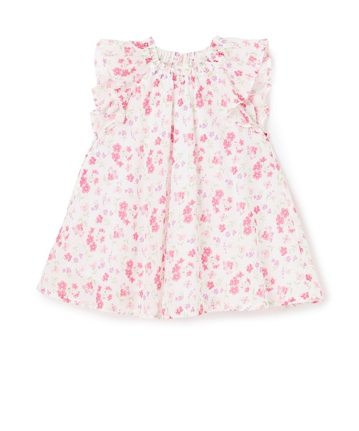 【リンク】花柄Aラインワンピース