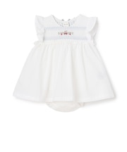 【リンク】いちご刺しゅうOPロンパース