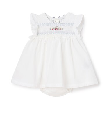 【リンク】いちご刺しゅうOPロンパース