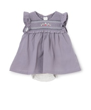 【リンク】いちご刺しゅうOPロンパース