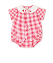 フルーツ衿ロンパース