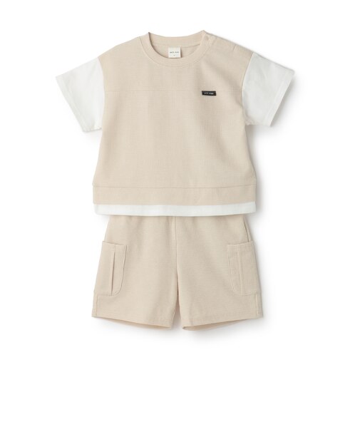 【接触冷感】ドッキングカットセットアップ