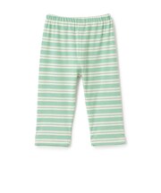 【365D】リブボーダー6分丈レギンス