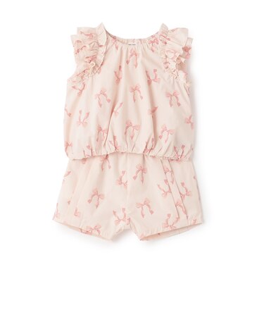 【リンク】リボン総柄セットアップ