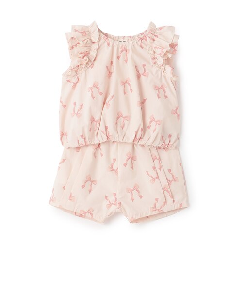 【リンク】リボン総柄セットアップ