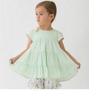 【スマイル/冷感/リンク】楊柳チュニック