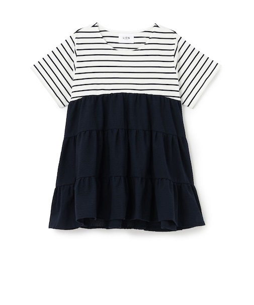 【親子リンク】ドッキングティアードTシャツ