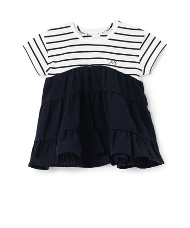 【リンク】ドッキングティアードTシャツ