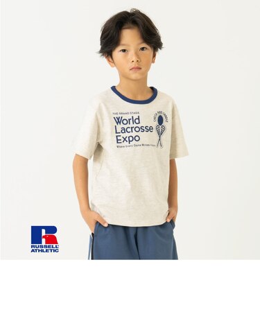 【ラッセルアスレチック】リンガー半袖T