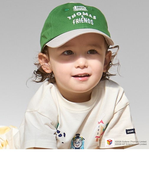 【きかんしゃトーマス】刺繍キャップ