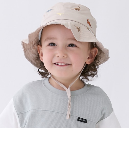 【遮熱】刺しゅうバケットハット